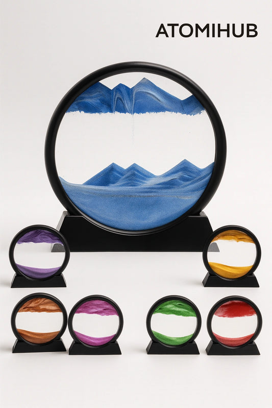 3D Moving Sandscape – Hypnotic Kinetic Sand Art