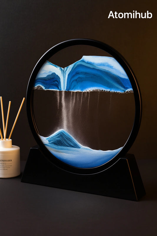 3D Moving Sandscape – Hypnotic Kinetic Sand Art