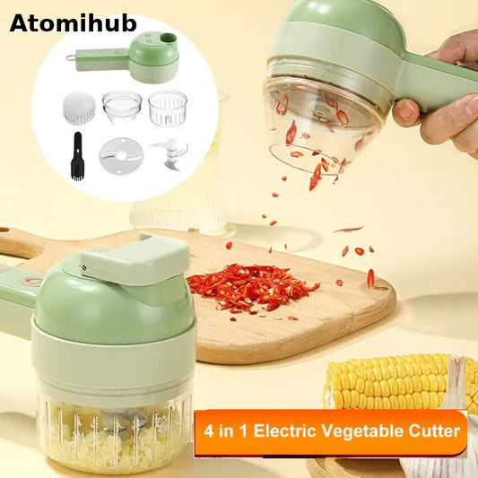 ChefMini™ 4-in-1 Portable Electric Vegetable Cutter