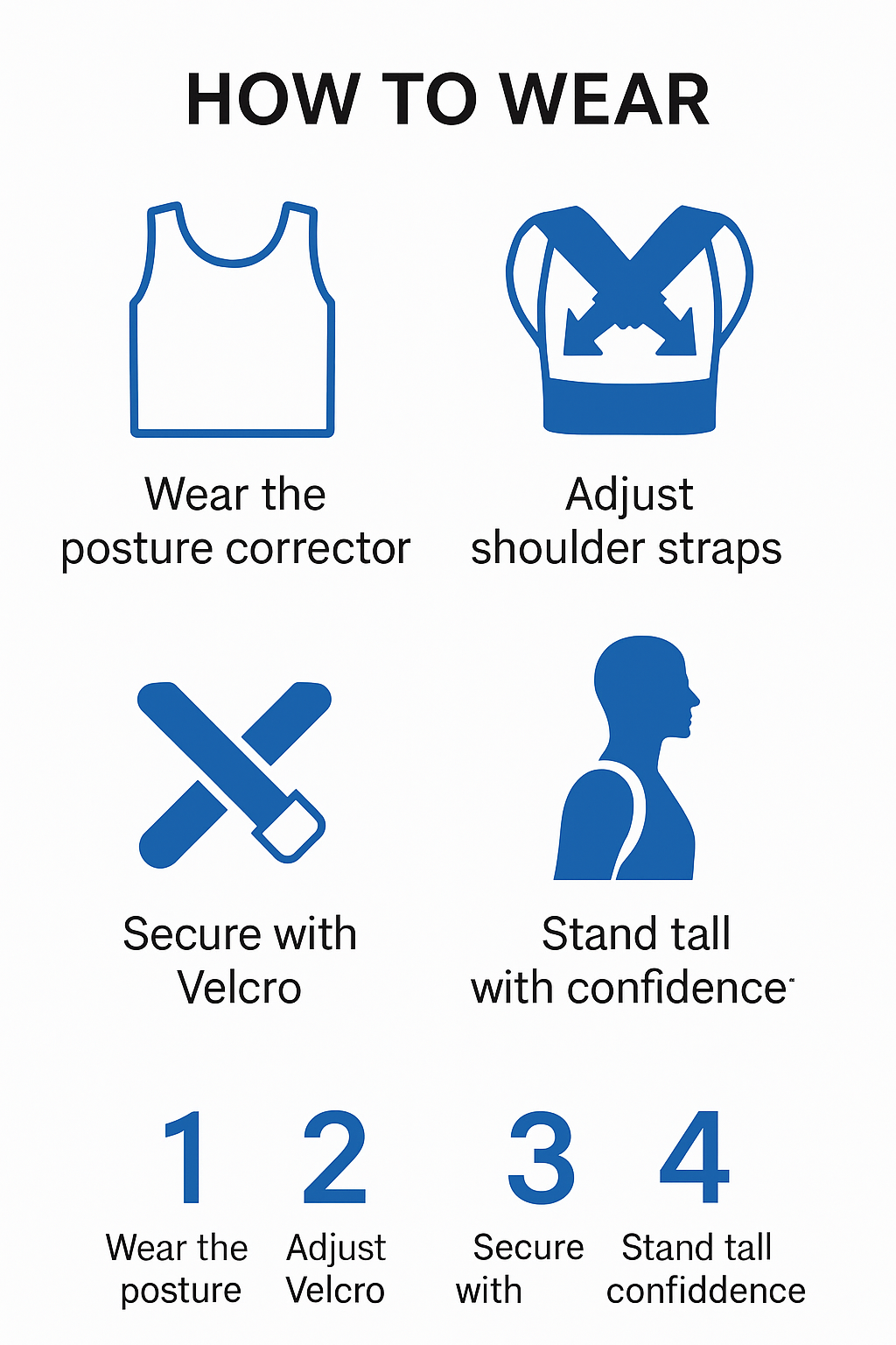 Adjustable Back Posture Corrector