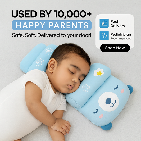 Atomihub™ Baby Head Shaping Pillow